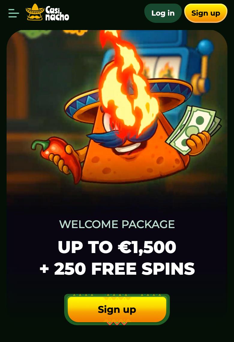 Come scaricare e installare l'app Android di Nacho Casino Casinacho